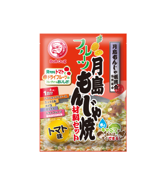 月島フルーツ もんじゃ焼 トマト味