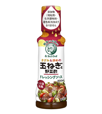 玉ねぎと野菜酢ドレッシングソース 200ml
