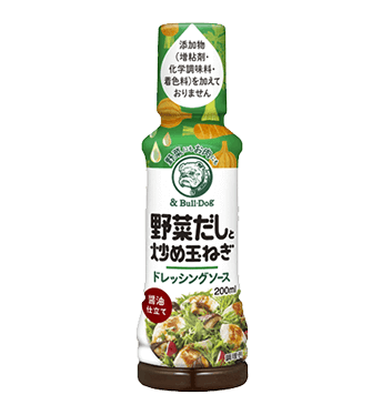 &Bull-Dog 野菜だしと炒め玉ねぎ ドレッシングソース 200ml