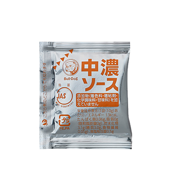 ブルドック 中濃ソース アルミ小袋 10g