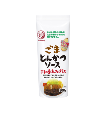 ブルドック ごまとんかつソース チューブ 300g