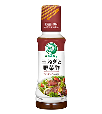 玉ねぎと野菜酢ドレッシングソース 200ml