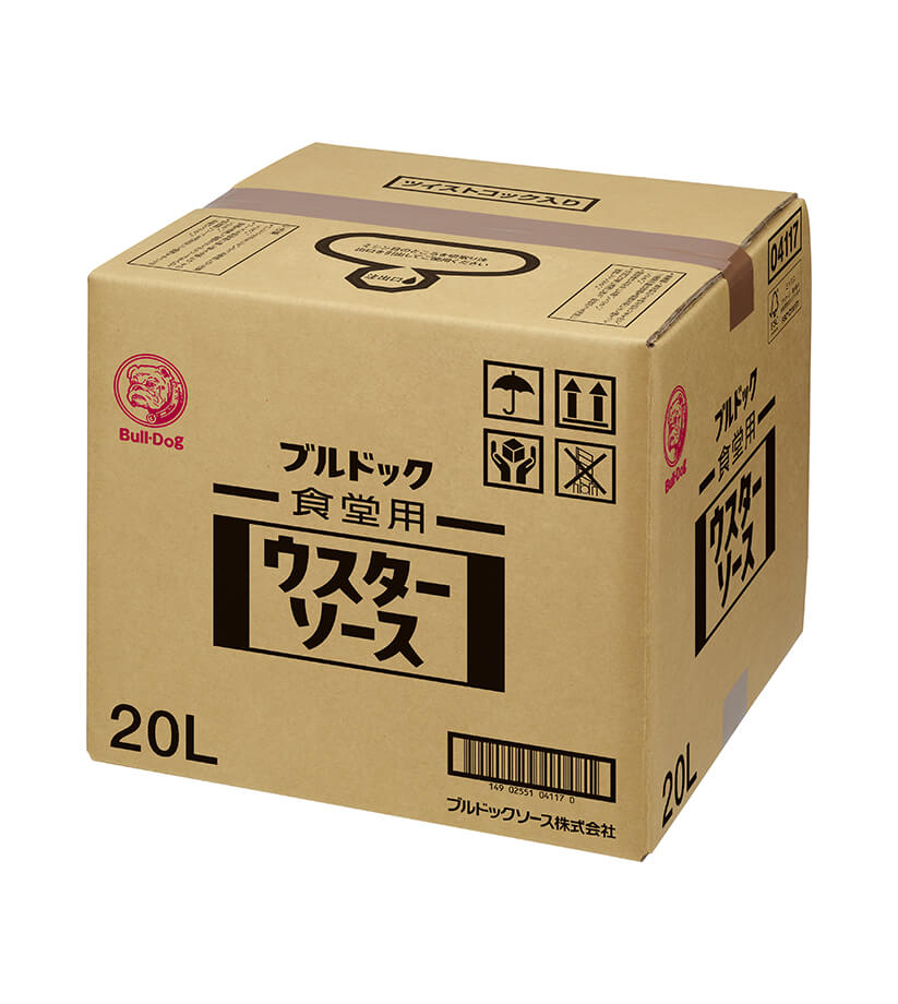 ブルドック 食堂用ウスターソース 20L