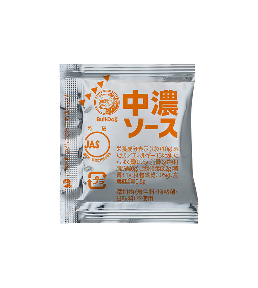 ブルドック 中濃ソース アルミ小袋 10g