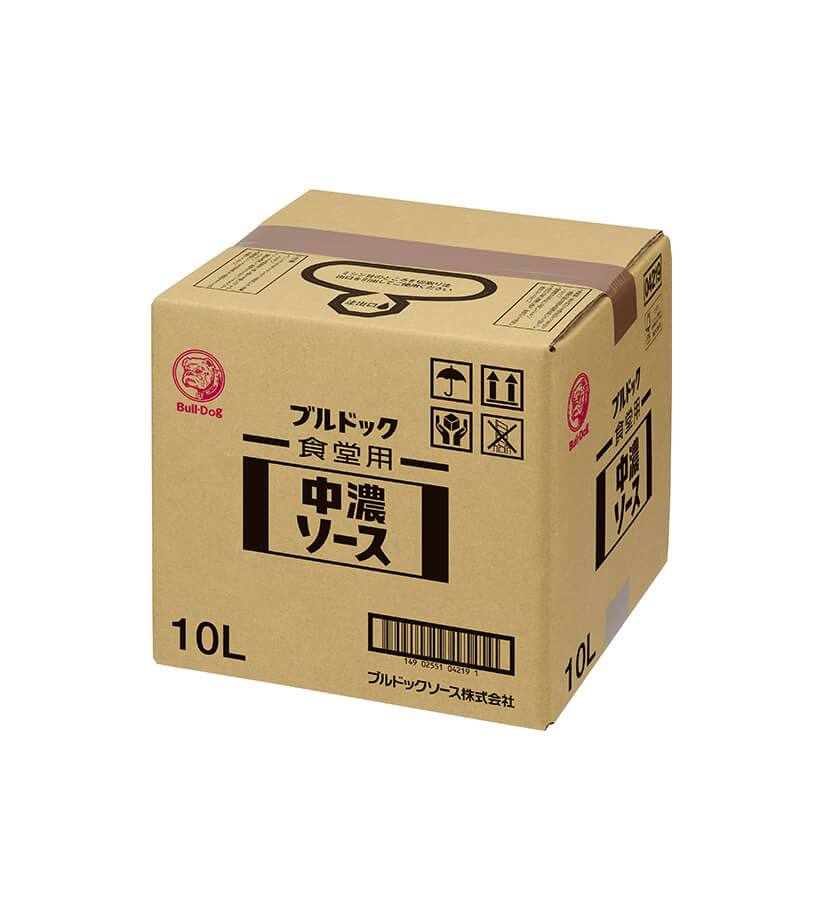 ブルドック 食堂用中濃ソース 10L