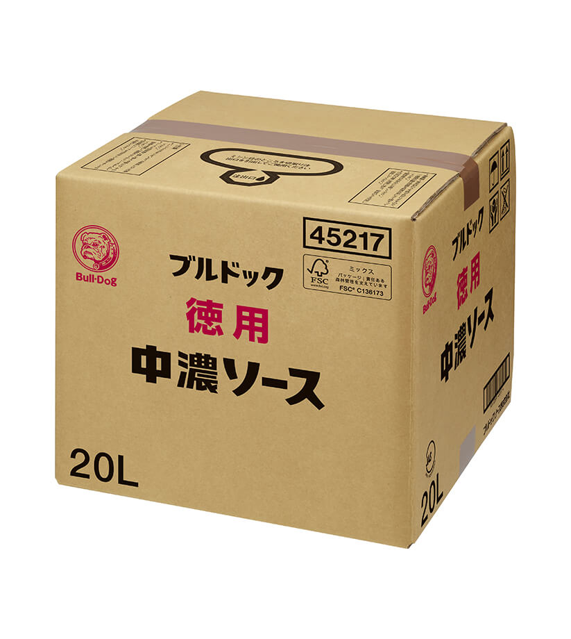 ブルドック 徳用中濃ソース 20L