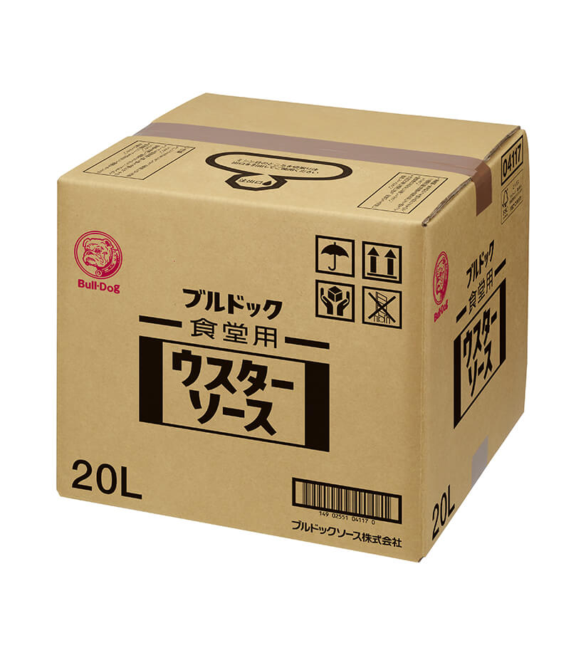 ブルドック 食堂用ウスターソース 20L