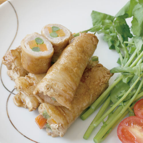 野菜のくるくるロール