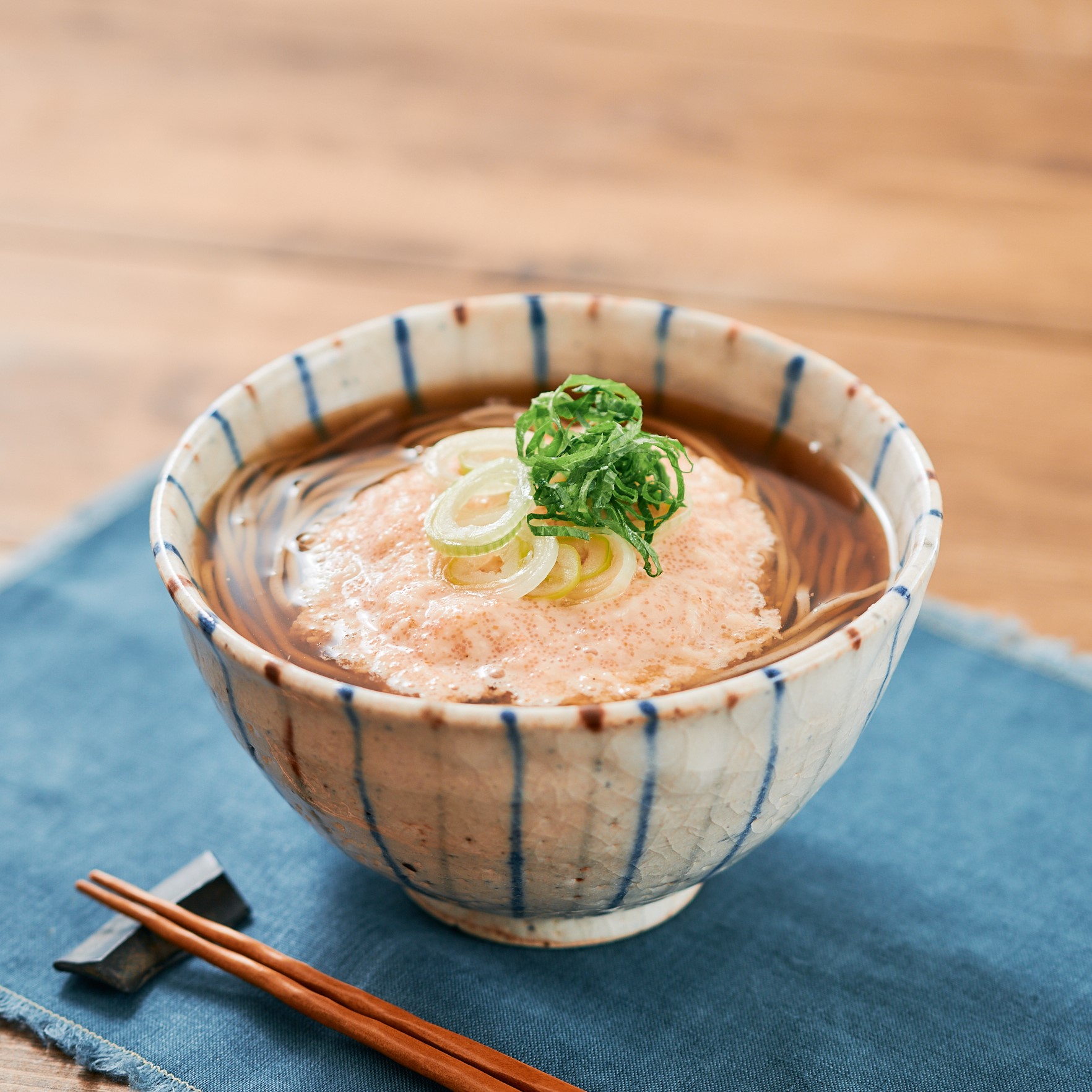 ごまとろろ明太そば