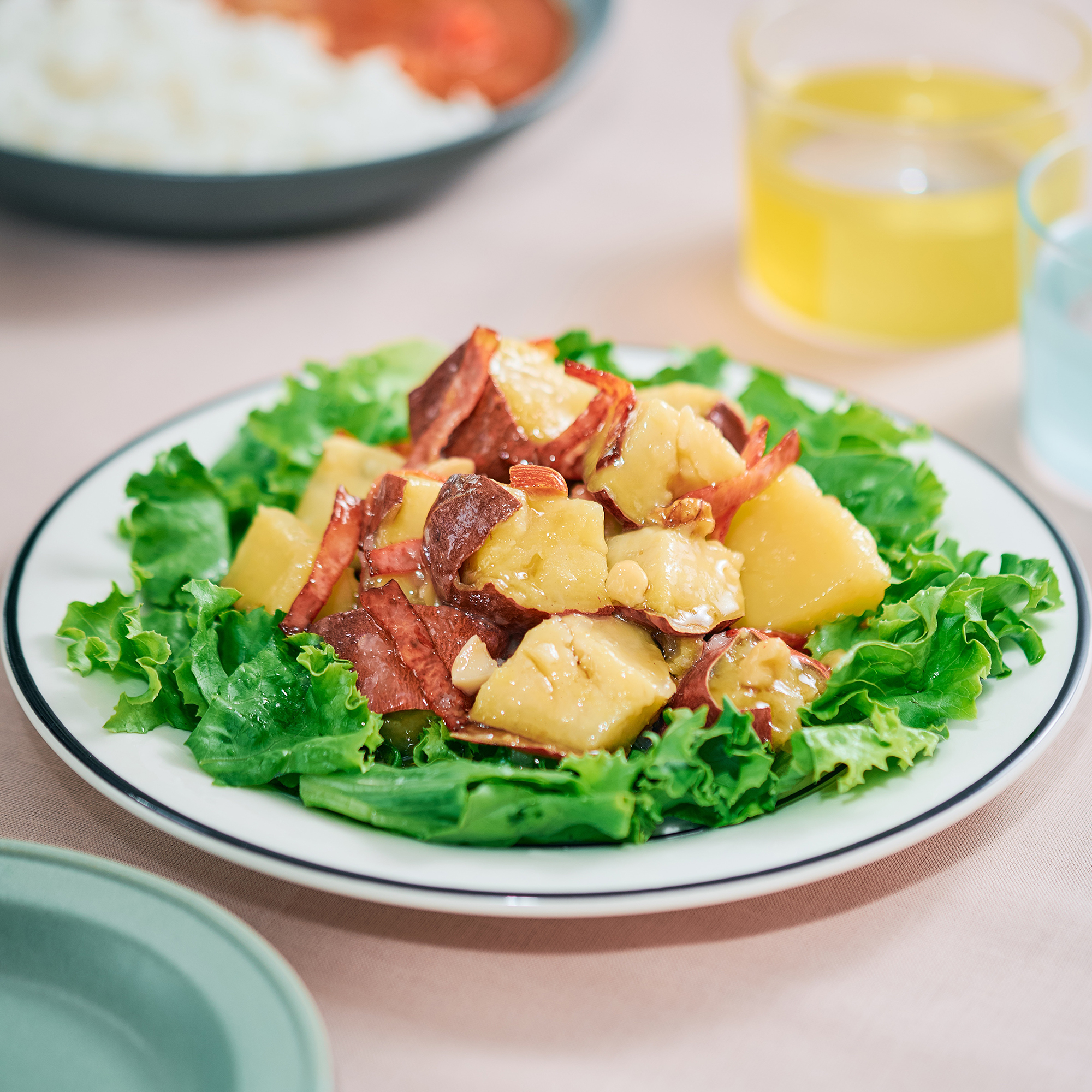 焼き芋のサラダ