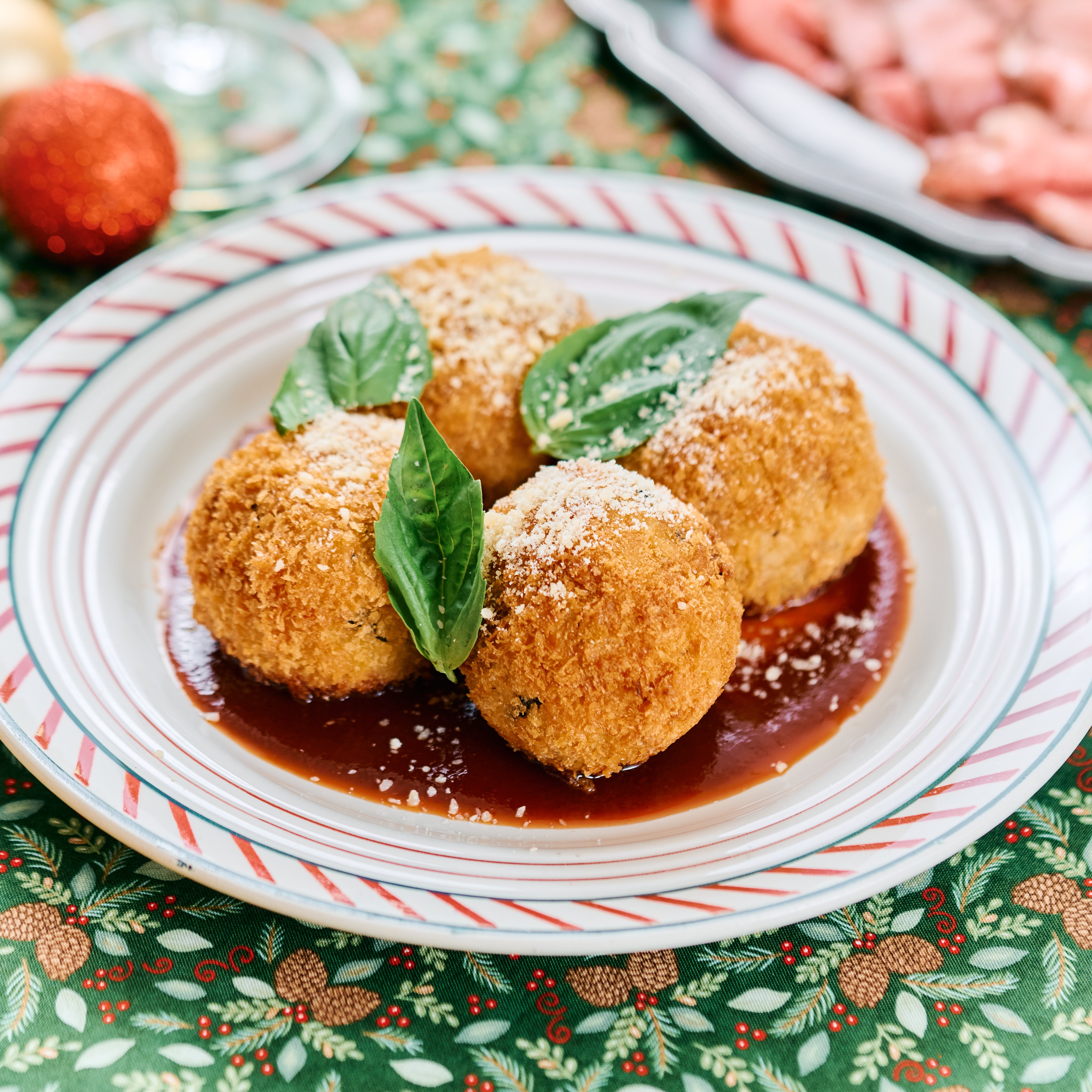 クリスマスライスコロッケ