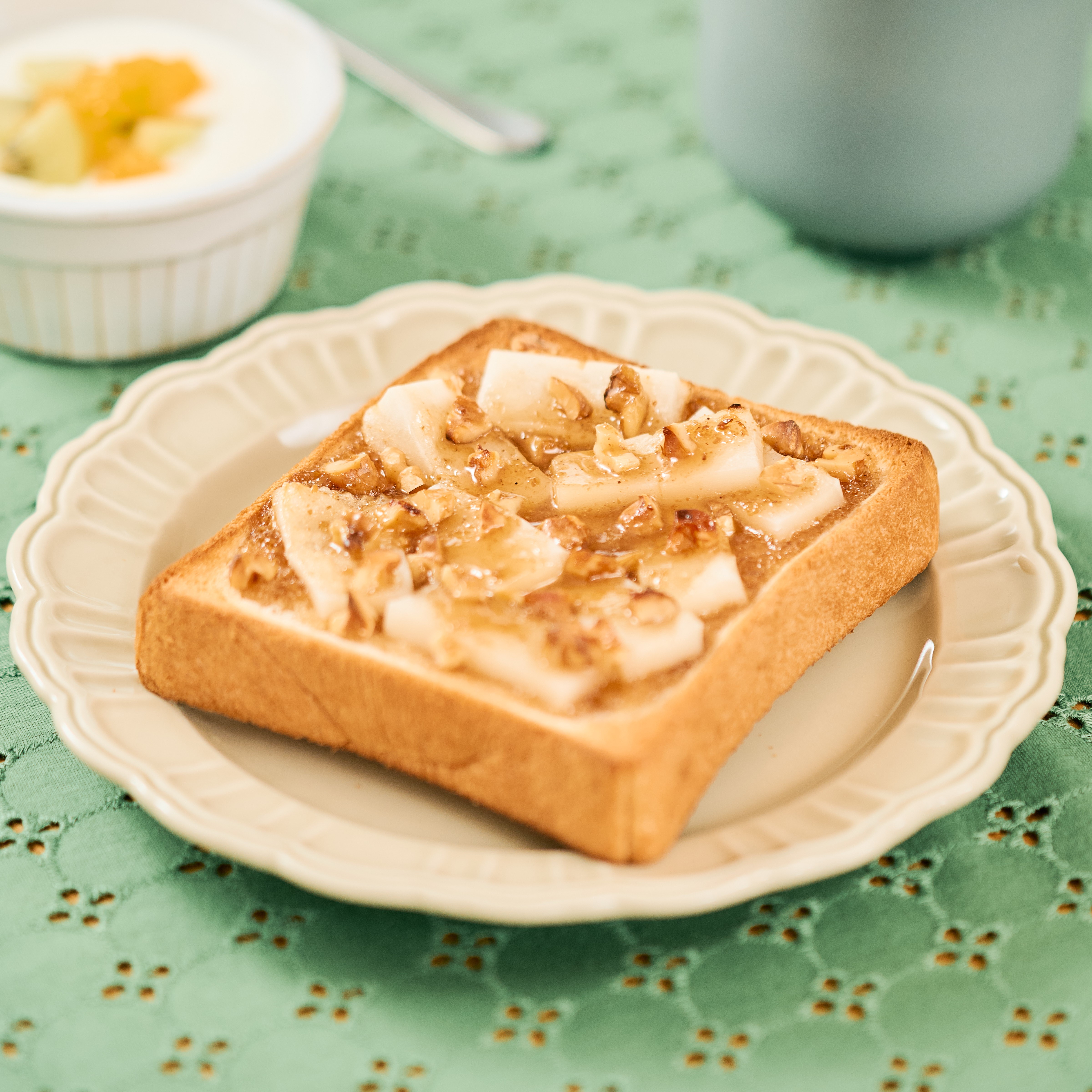 くるみ餅トースト