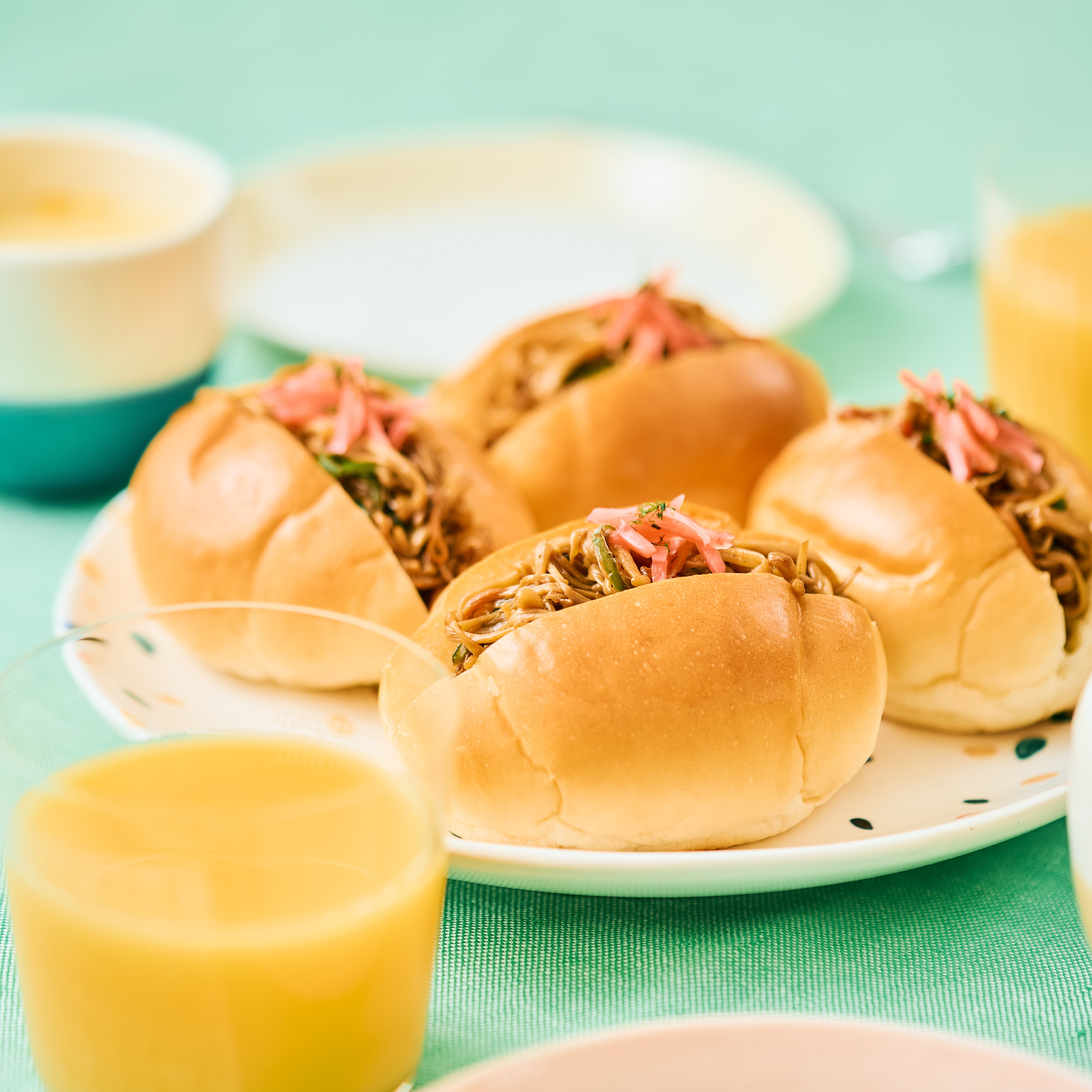 えのきで焼そばパン