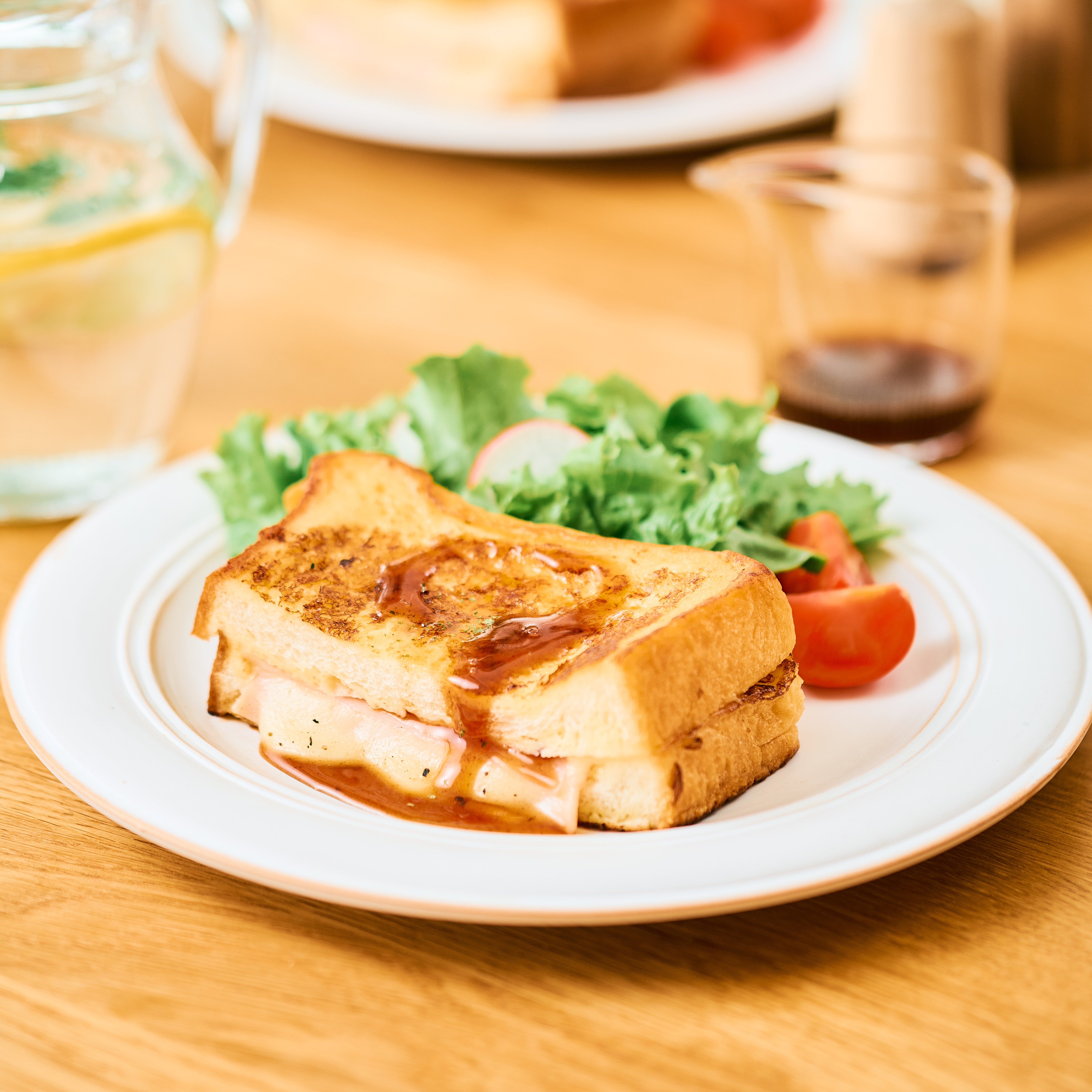 ハムとチーズのフレンチトースト