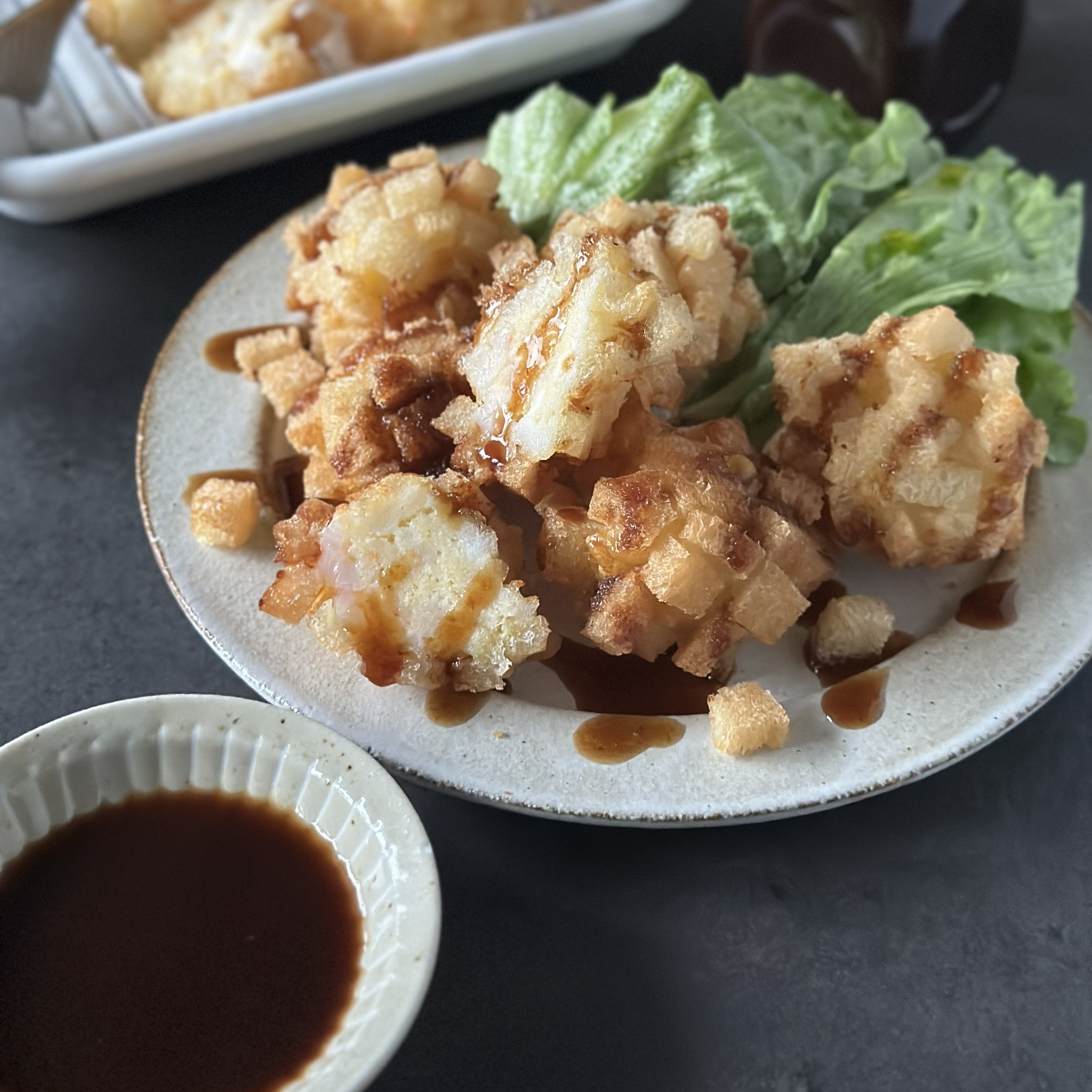 えび団子のザクザク揚げ