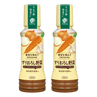 素材を味わうドレッシング すりおろし野菜200ml