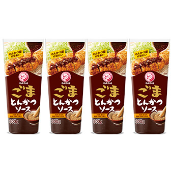 ブルドック ごまとんかつソース チューブ 300g