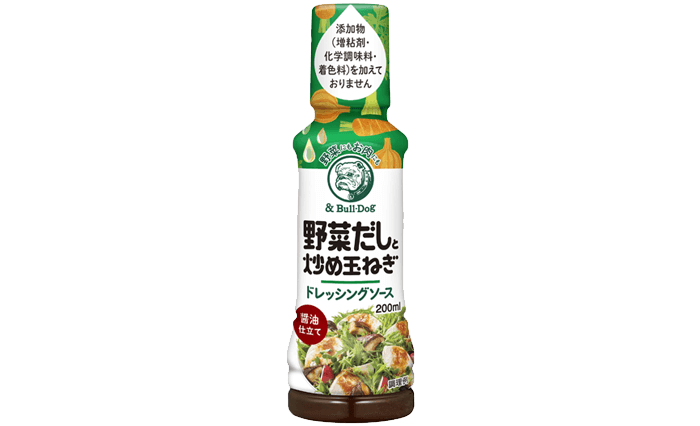 野菜だしと炒め玉ねぎ ドレッシングソース 200ml