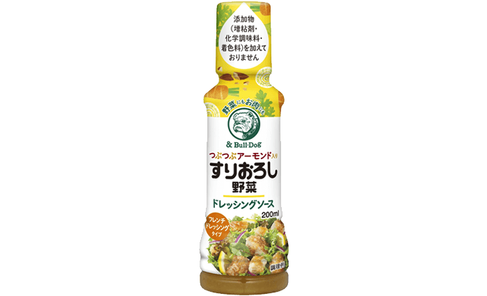 すりおろし野菜 ドレッシングソース 200ml