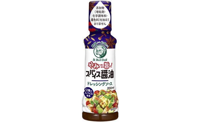 やみ旨スパイス醤油 ドレッシングソース200ml