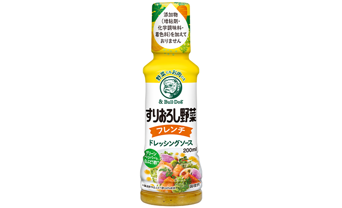 すりおろし野菜フレンチ ドレッシングソース 200ml