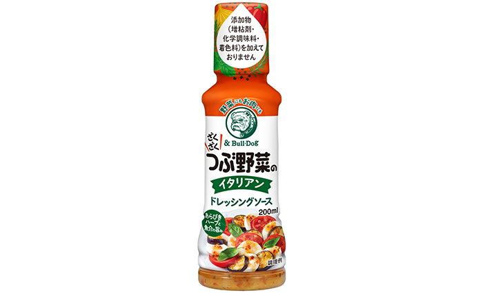 つぶ野菜のイタリアン ドレッシングソース 200ml