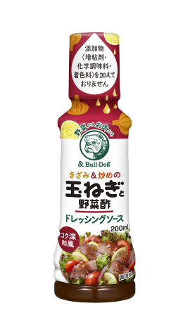 玉ねぎと野菜酢ドレッシングソース