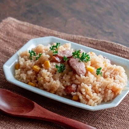 懐かしのほっこり味炊き込みご飯